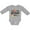 AC-Heather Grey, variant on Inktastic I'm the Birthday Boy Boys Long Sleeve Baby Bodysuit