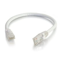 C2G 14ft Cat5e Snagless Unshielded (UTP) Ethernet Network Patch Cable - White