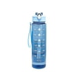 thumbnail image 2 of Fmbmuo Water Bottle Plastic Blue Travel Portable 750ml Flip-Top, 2 of 6