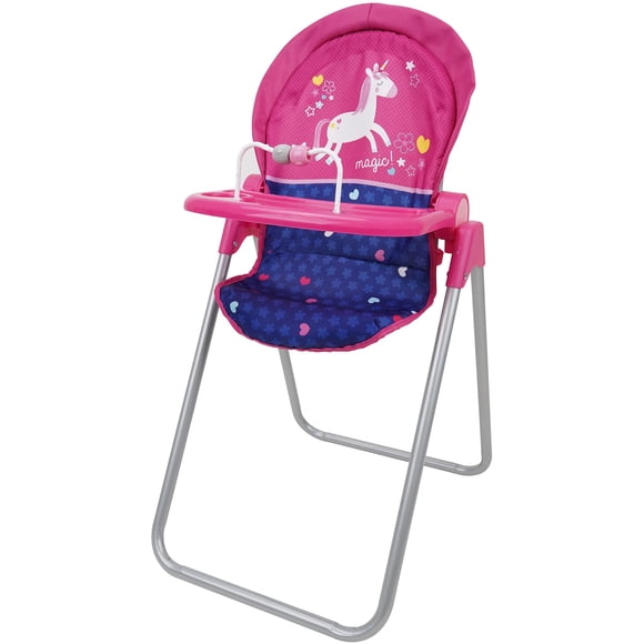 Juego de simulación de unicornio Highchair 509 Crew con bandeja de 21 pulgadas