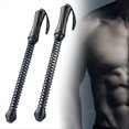 thumbnail image 4 of 2PC Ropeless Battle Rope, Cordless Training Jump Rope Weighted Workout Ropes for HIIT Home Exercise Fitness Equipment,2 * Cordless Battle Rope,Black, 4 of 8