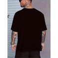 thumbnail image 2 of Camiseta elegante para hombre con eslogan único: estilo casual y vintage, cuello redondo, para todas las estaciones, ideal para el tiempo libre., 2 of 5