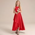 thumbnail image 2 of TAIAOJING Girls Formal Dresses Party Gown For Recital Performance Pageant Elegant Sleeveless Summer Dress For Kids Toddler To Teen Holiday 2-3Y, 2 of 4