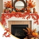thumbnail image 1 of Herunwer 170cm Halloween Thanksgiving Maple Leaf Vines Field Decoration Artificial Simulated Maple Leaves Home Decoration, 1 of 7