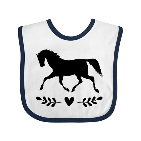 

Inktastic Horse for Girls Gift Baby Girl Bib