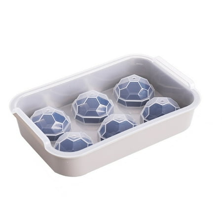 

Creative Ice Mold Whiskey Ice Hockey 6 Food Grade Ice Box Silicone Ice
