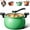 Green, variant on Multifunctional Large Capacity Non-stick Pressure Cooker, 8QT Micro Pressure Cooker with Visible Transparent Glass Cover, Anti-Scalding Handle for Family Meals, Soups, Stews Fast Cooking