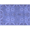 thumbnail image 1 of Ahgly Company Indoor Rectangle Oriental Blue Traditional Area Rugs, 2' x 4', 1 of 4