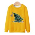 thumbnail image 1 of Sudaderas sin capucha para hombre, estilo casual, a la moda, con cuello redondo, estampado, de manga larga, blusas de manga larga y cuello redondo, blusas de poliéster para hombre, 1 of 4