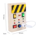 thumbnail image 3 of XWSHYW Decoraciones para El Hogar Mesas con Actividades y Led Hechas con Educación Temprana para Niños, Juguete, Rompecabezas de Iluminacion, Cognition de Vida, 3 of 6