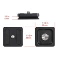 thumbnail image 1 of VANGUARD QS-60S Quick Release Plate, 1 of 3