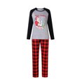 thumbnail image 1 of Kmbangi Christmas Parent-child Nightwear Printed Pattern Tops and Pants, 1 of 9