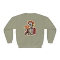 thumbnail image 3 of Dia de los Muertos Skeleton Enjoying Pizza - Unisex Sweatshirt, 3 of 4