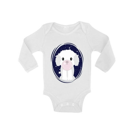 

Baby Shirts - Newborn 6 - 12 - 18 Months - Cute Puppy Dog Bodysuit