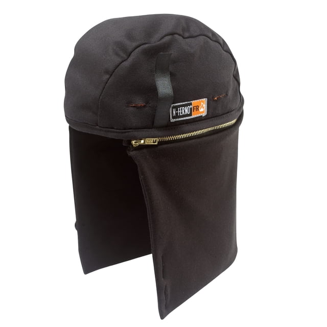 Gorro duro Ergodyne N-Ferno 6885 de Winter Liner, con clasificación FR, negro