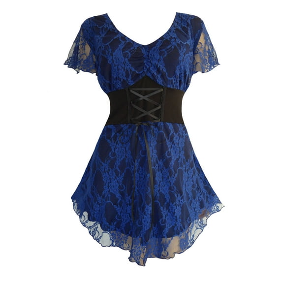 Dare To Wear Victorian Gothic Boho Women's Plus Size Sweetheart Corset Top S - 5x