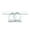 White, variant on SUDICA Rectangle Coffee Table 47.2 Inch x 25.4 Inch Tempered Glass Top White MDF Base 1 Piece for Living Room
