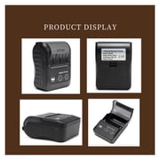 Portable Mini 58mm Receipt Thermal Printer Handheld Bluetooth Cashier Ticket Bill Printer Compatible