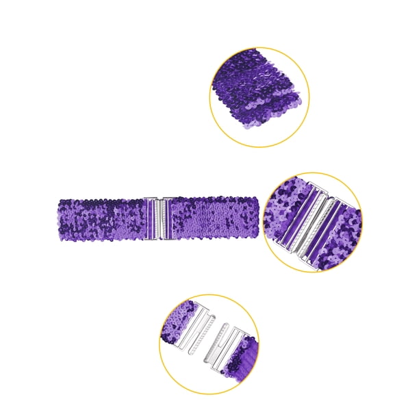 INSPIRE CHIC Ladies Stretchy Wide Waist Belts Interlock  display picture 1