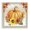 Autumn Pumpkin Gingham, variant on Stupell Industries French Country Canvas Art, 17 x 17, by Nicole DeCamp
