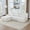 Beige, variant on MODERNLUXE 98" Oversized Modular Sectional Sofa, L-shaped Boneless Sofa Couch with Pillows & Deep Seat, 3 Seat Cloud Couch for Living Room,Red