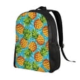 thumbnail image 2 of Fuzoiu Pineapple Print Laptop Backpack,Work Business Backpacks, Large Capacity Nurse Bag College Bookbag for School, Waterproof Casual Daypack for Travel, 2 of 8