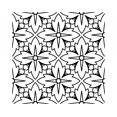 thumbnail image 1 of 17" x 17" x 0.5" White, Leatherette, Chair Cushion, 1 of 1