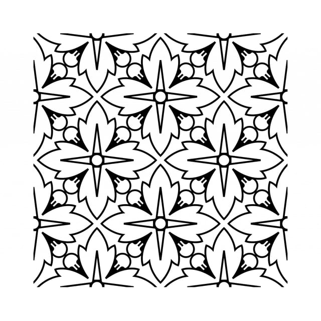 17" x 17" x 0.5" White, Leatherette, Chair Cushion