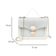 thumbnail image 2 of Bolso Pequeño de Dama Belug Elegante y Moda Mensajero Gris, 2 of 4