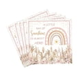 thumbnail image 2 of HOARBOEG Disposable Tissue Tableware Set Of 24 Pcs Sun Rainbows Themed Napkins Party Tableware Decoration Supplies, 2 of 6