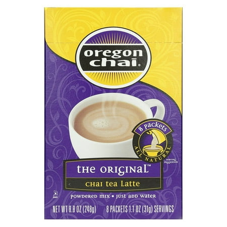 Oregon Chai Original Chai Tea Latte Mix, 8 ct/8.8 oz - Walmart.com