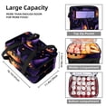 thumbnail image 3 of Witch Hat Large Capacity Double-Layered Insulated Lunch Bag with Hand Carry, 7.1x11.4x16.1 Inches - Refrigerated Meal Bags, 3 of 6