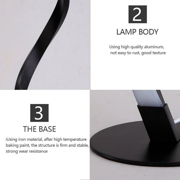 Lampe de table en forme de serpent Wifi Rgb Lampe de chevet à gradation  colorée Décor compatible avec Alexa 