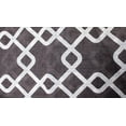 thumbnail image 2 of Pop Fashion Women's Scarf with Zipper Pocket & Pattern Print Interlocking Chain Square (Grey), 2 of 7