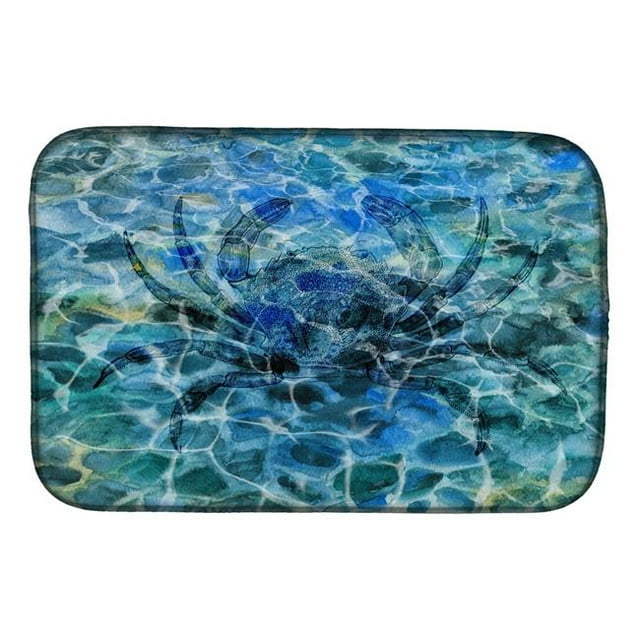 Carolines Treasures BB5358DDM Crab Under Water Dish Drying Mat