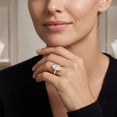 thumbnail image 6 of Rosec Jewels IGI Certified Lab Grown Diamond Engagement Ring 4 Carat - Bezel Set Marquise Diamond Ring - E-VS1 Quality, 18K Yellow Gold, US 3.50, 6 of 8