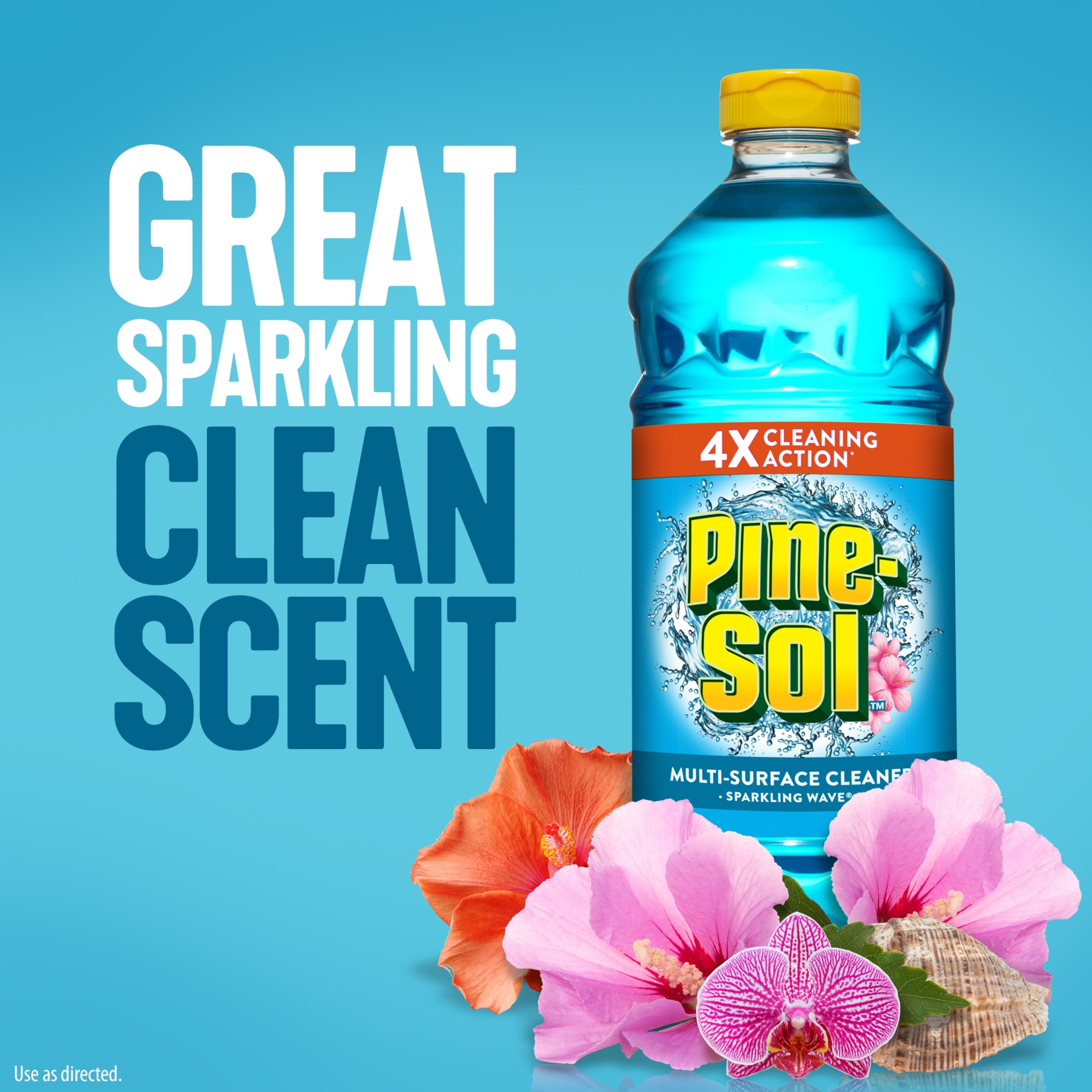 Pine-Sol All Purpose Cleaner, Sparkling Wave, 48 oz Bottle - image 4 of 10