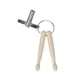 thumbnail image 4 of Mini llavero de baquetas de madera, baquetas, llavero multiusos, práctico con Estilo B, 4 of 7