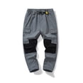thumbnail image 3 of Ticikt Boys Outdoor Composite Sports Casual Pants for Teenagers Lightweight Durable Hiking Jogging Training Trousers,Color:Grey, 3 of 5