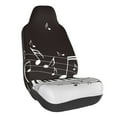 thumbnail image 1 of Wukai Piano Keys With Musical Notes Full Set Car Seat Covers with Soft Padding Universal Auto Front Seats Protector and Cushion Mat, 1 of 5