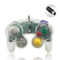 thumbnail image 1 of Classic Wired Controller for Wii GameCube - Clear White, Ergonomic Design, Durable Build, Compatible with Wii, 1 of 5