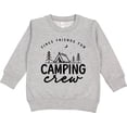 thumbnail image 2 of Inktastic Camping Crew Toddler Sweatshirt, 2 of 4