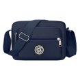 thumbnail image 2 of Clossjun Women Nylon Crossbody Bags Adjustable Belt Lightweight Daypacks Casual Flexible Waist Packs For Work Out Back To School Dark Blue, 2 of 5