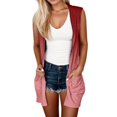 thumbnail image 1 of Cardigan pour Femmes Hiver Chandails à Imprimé Léopard pour Femmes Mode d'Automne Cardigans Cardigans pour Femmes Drapé Grande Taille Gilet Drapé d'Automne Gilets Lourds pour Femmes Manches Longues Cardigans Sans Manches pour, 1 of 4