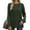 Green, variant on SNKSDGM Women's Plus Casual Easter Shirt Going Out Tops for Women Lace Bodysuit Womens Long Sleeve Tops Lightweight Button Front Slit Tunic(1) Plus Size Tops for Women 4X-5X Boho