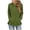 Army Green-Inverlee Sweatshirt, variant on Inverlee Side Split Curved Hem Pullover Hoodies Solid Drawstring Hood Front Kangaroo Pocket Loose Daily Long Sleeve SweatshirtsRed(S-XXL)