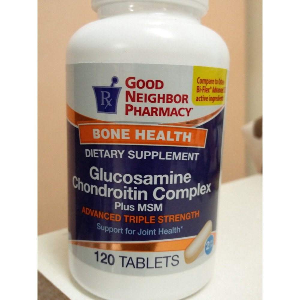 GNP Glucosamine Chondroitin Complex Plus MSM 120 tablets