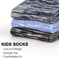 thumbnail image 5 of Boys Ankle Socks, 12 Pack Kids Athletic Low Cut Socks Sizes for 2-10 Years, 5 of 7