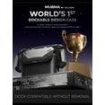 thumbnail image 6 of i-Blason for Nintendo Switch 2 Case with Stand Dockable [Foldable Joycon Holder] [Card Storage Slots] [Ergonomic Design] Comfortable Grip Uni-Body Protective Bumper Cover for Switch 2 (2025) (Silver), 6 of 10