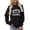 Black, variant on EaseDay Women Tis The Season Football Shirt Game Day Sweatshirt Women Cute Graphic Pullover Long Sleeve Tops Casual Loose Fit Fall Outfit Top